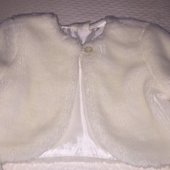 Crazy 8 white dressy jacket size 5-6 - Picture 1 of 8